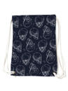 skull bagpack dark blue
