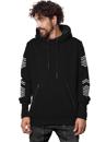 Urban Street wear Black hoodie for men