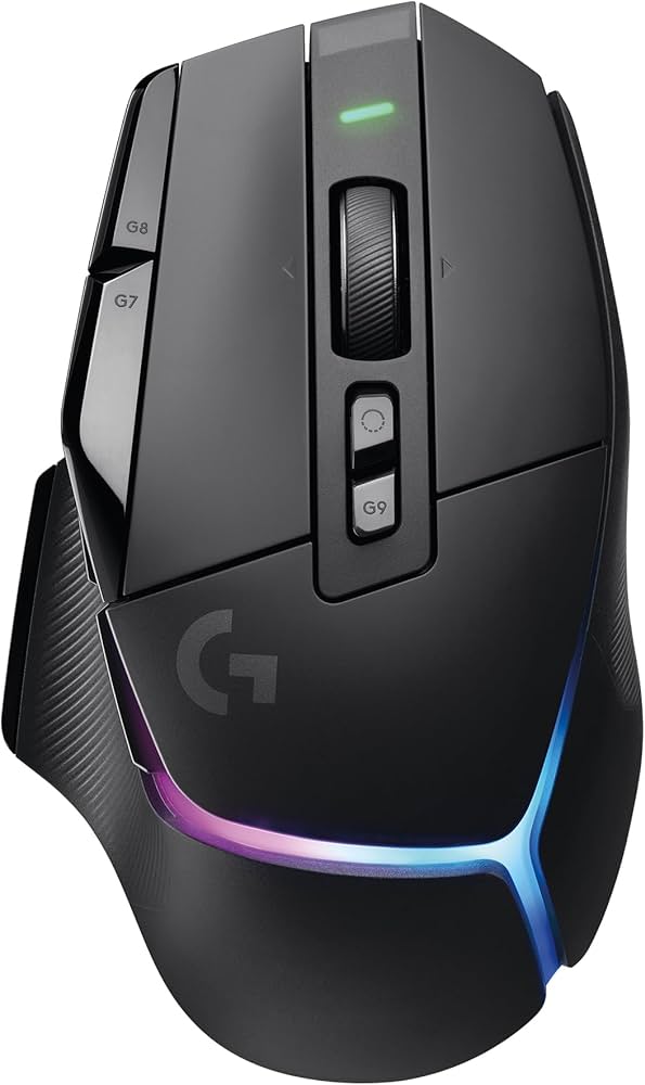 עכבר גיימינג אלחוטי Logitech G502 X Plus Wireless RGB Gaming Mouse Black