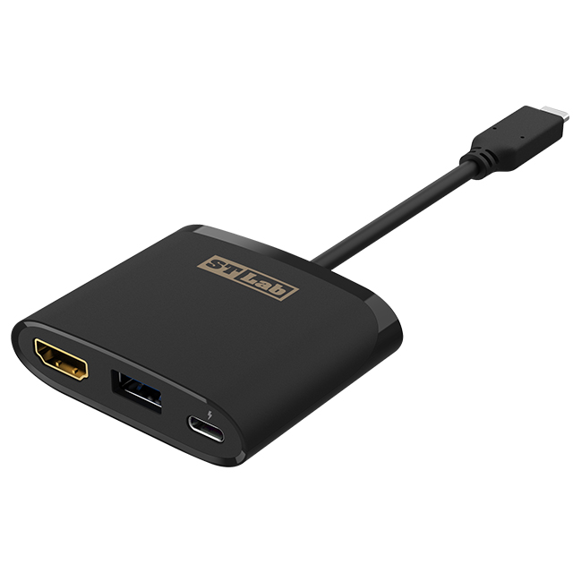 מתאם ST-LAB U-2010 USB 3.1-C Multiport Adapter w/ PD