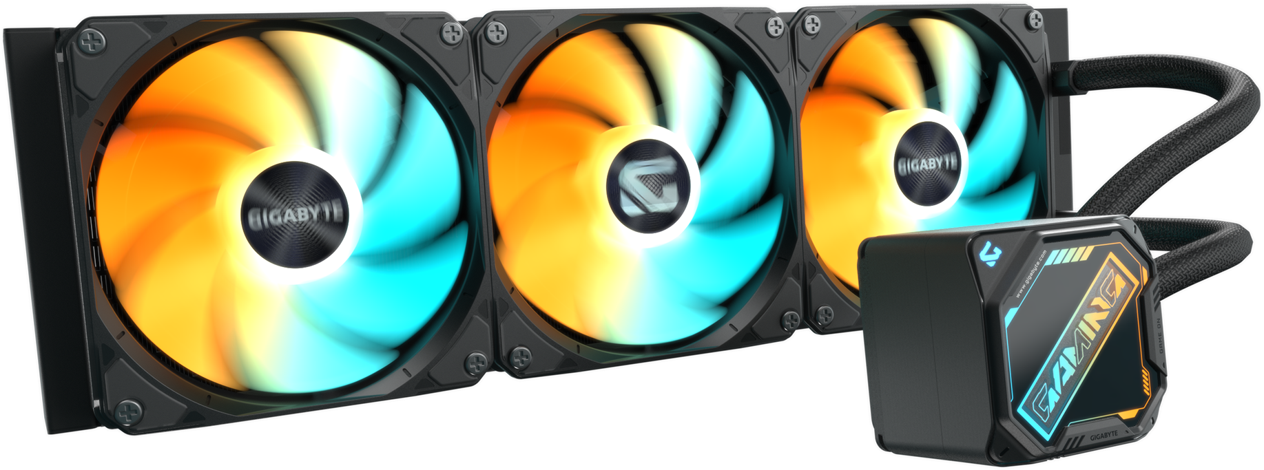 קירור נוזלי Gigabyte Gaming 360 3XARGB 120MM Fan Black GP-GIGABYTE GME 360