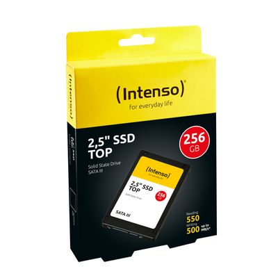 דיסק Intenso SSD Top - 256GB - 2.5" - SATA 6GB/s