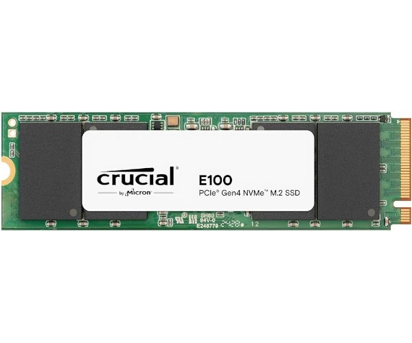 דיסק קשיח Crucial E100 1TB PCIe Gen4 NVMe M.2 SSD CT1000E100SSD8