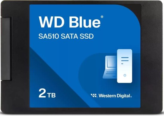 דיסק Western Digital 2TB SSD Blue 2.5" WDS200T3B0A