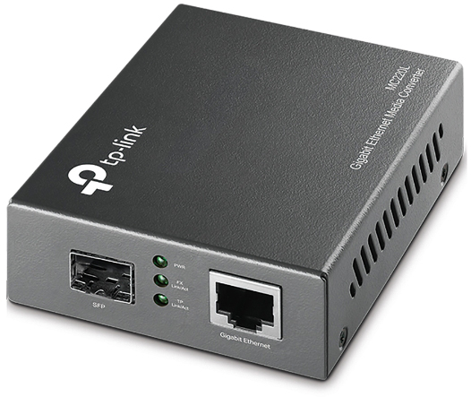 ממיר אופטי TP-Link Gigabit Ethernet MC220L
