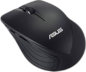 עכבר אלחוטי ASUS WT465 V2 Wireless Mouse 1600DPI 2.4GH Black 90XB0090-BMU040