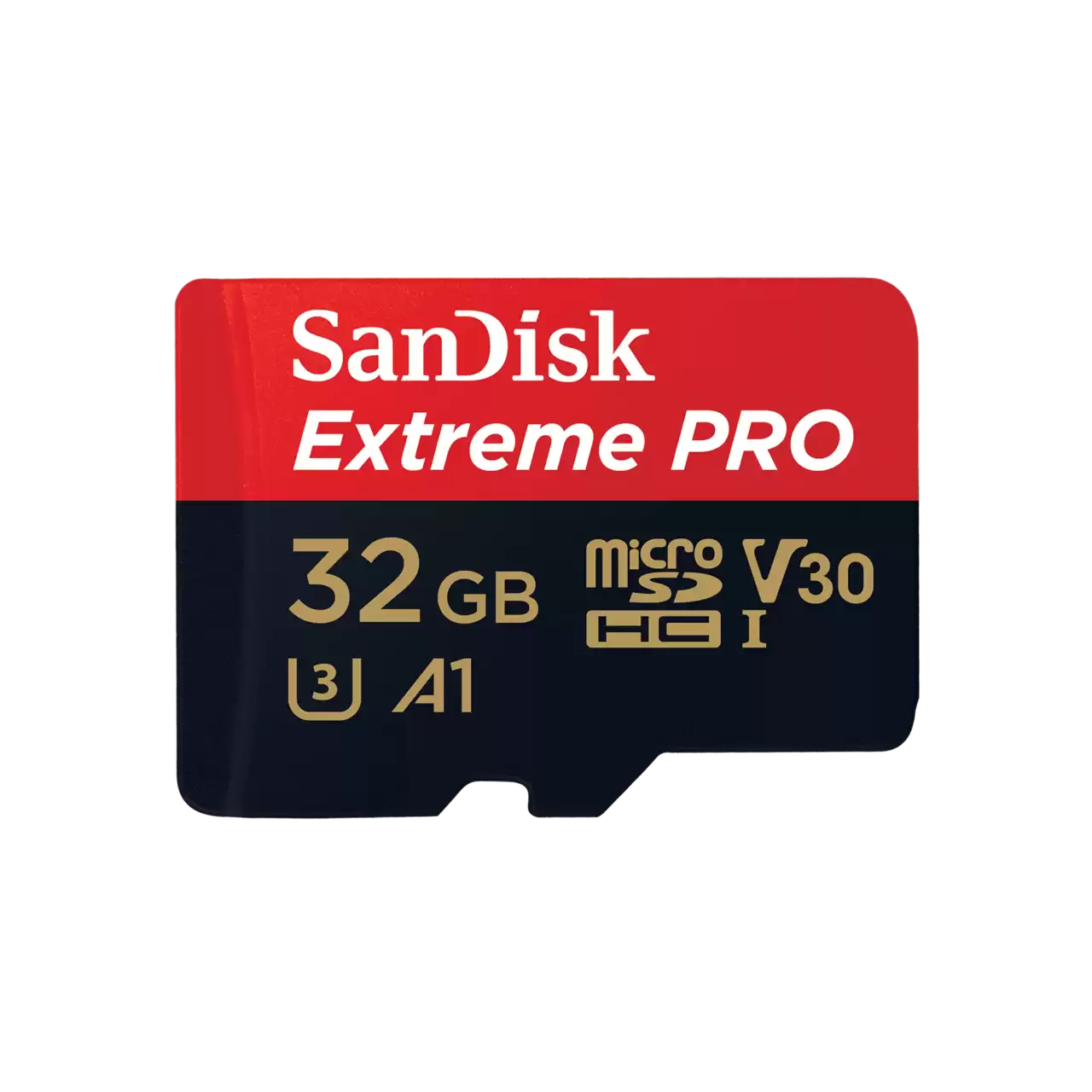 כרטיס זיכרון SanDisk Extreme Pro microSDXC UHS-I 32B SDSQXCG-032G-GN6MA כולל מתאם 