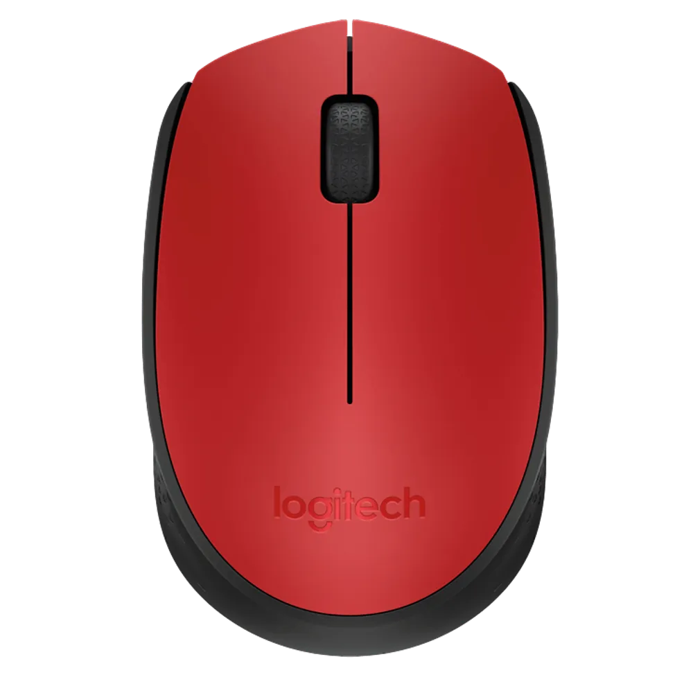 עכבר אלחוטי LOGITECH M171 Red