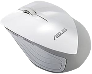 עכבר אלחוטי ASUS WT465 V2 Wireless Mouse 1600DPI 2.4GH WHITE 90XB0090-BMU050