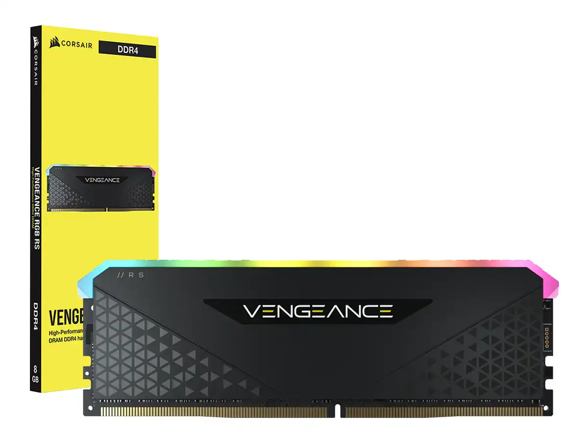 זיכרון Corsair Vengeance RGB RS 16GB DDR4 3200MHZ C16 CMG16GX4M1E3200C16