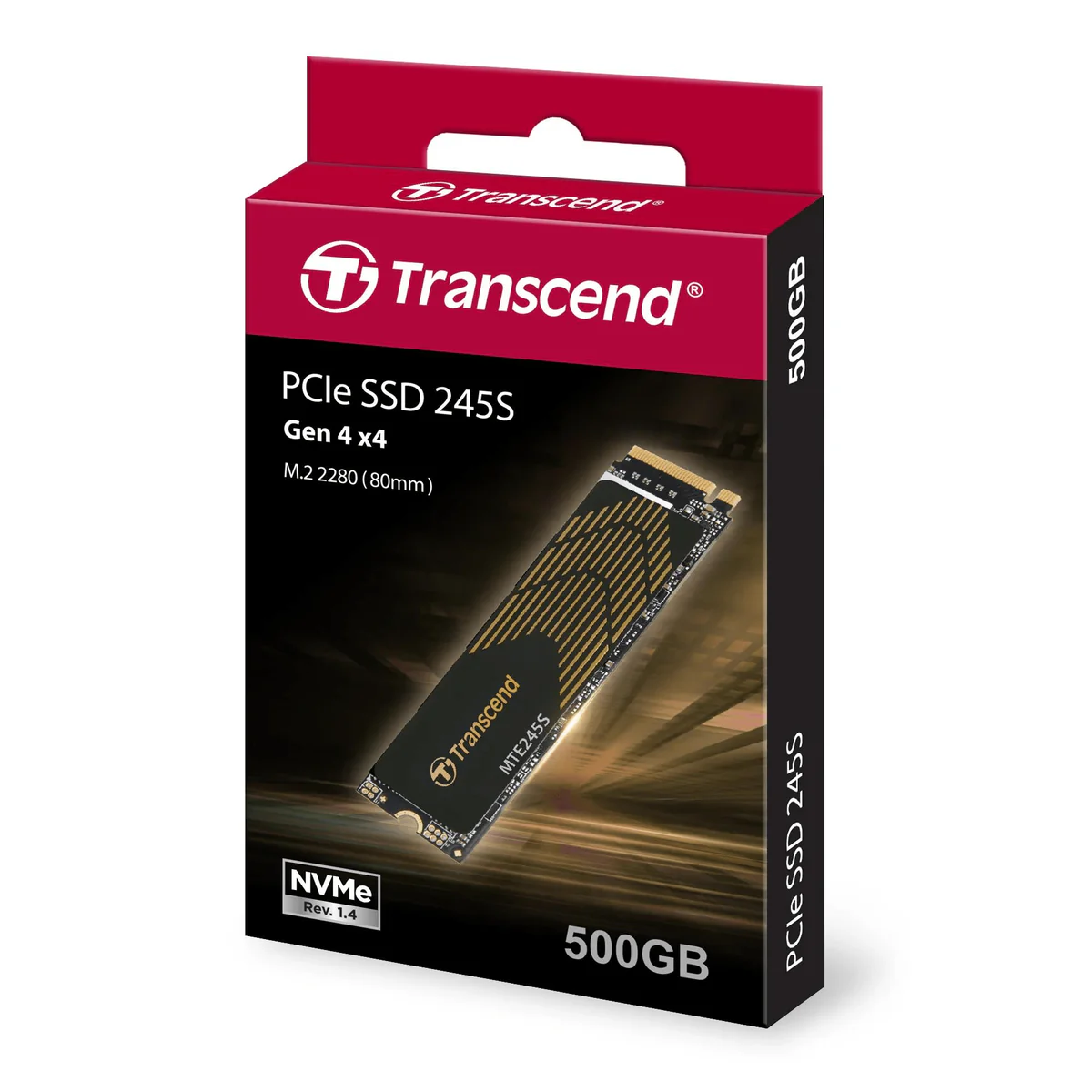 דיסק קשיח Transcend 500GB PCIe Gen4 x4 NVME TS500GMTE245