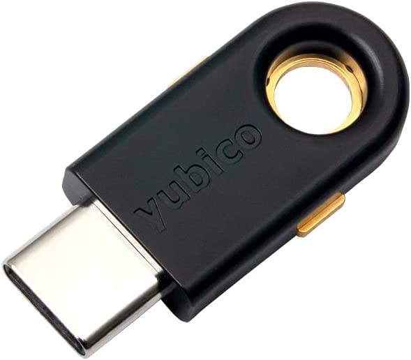 מפתח לאימות חומרה  YubiKey 5C Blister - USB TYPE C