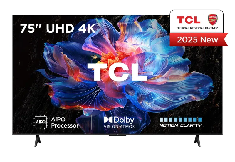 טלוויזה TCL 75V6C  SMART Google TV 75"  4K UHD