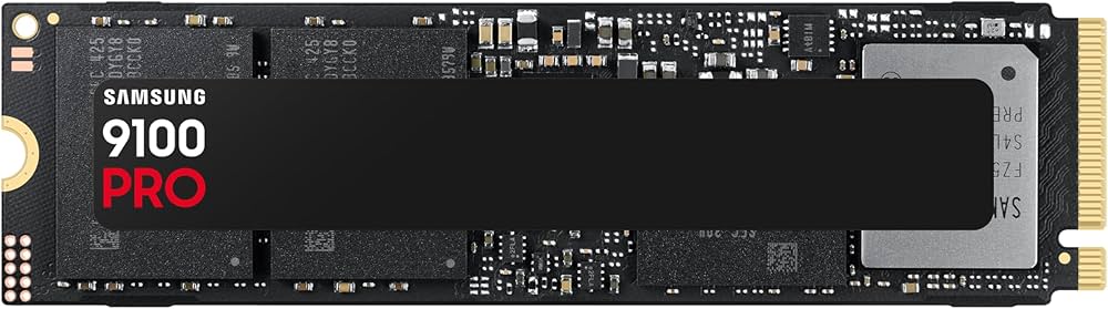 דיסק קשיח SAMSUNG 8TB 9100 PRO PCIe 5.0 NVMe M.2 MZ-VAP8T0BW