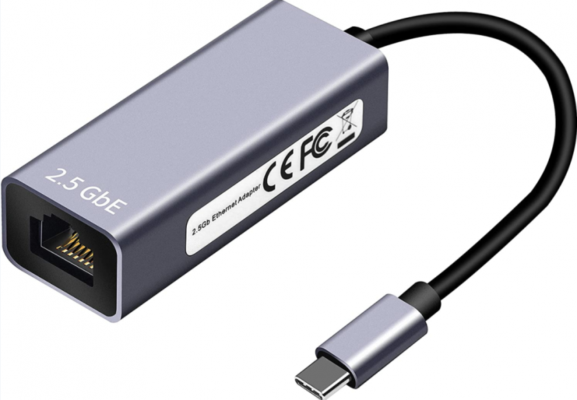 מתאם Top X  USB TYPE C to 2.5G LAN Card