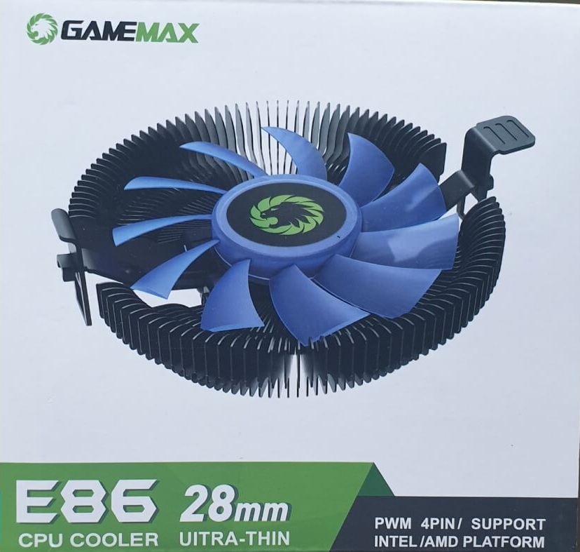 מאוורר למעבד GAMEMAX E86 LGA 115X/1200/1700