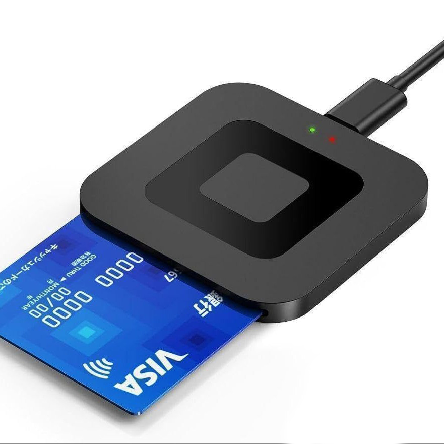 קורא כרטיסים חכם חיבור USB Type C