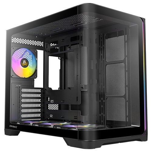 מארז גיימרים פנורמי  Antec C5 Curve ARGB Mid-Tower ATX 4x ARGB FANS Type-C