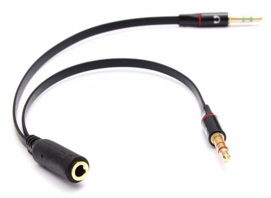 כבל אודיו GoldTouch Audio Splitter & Adapter Female PL to 2 Male PL