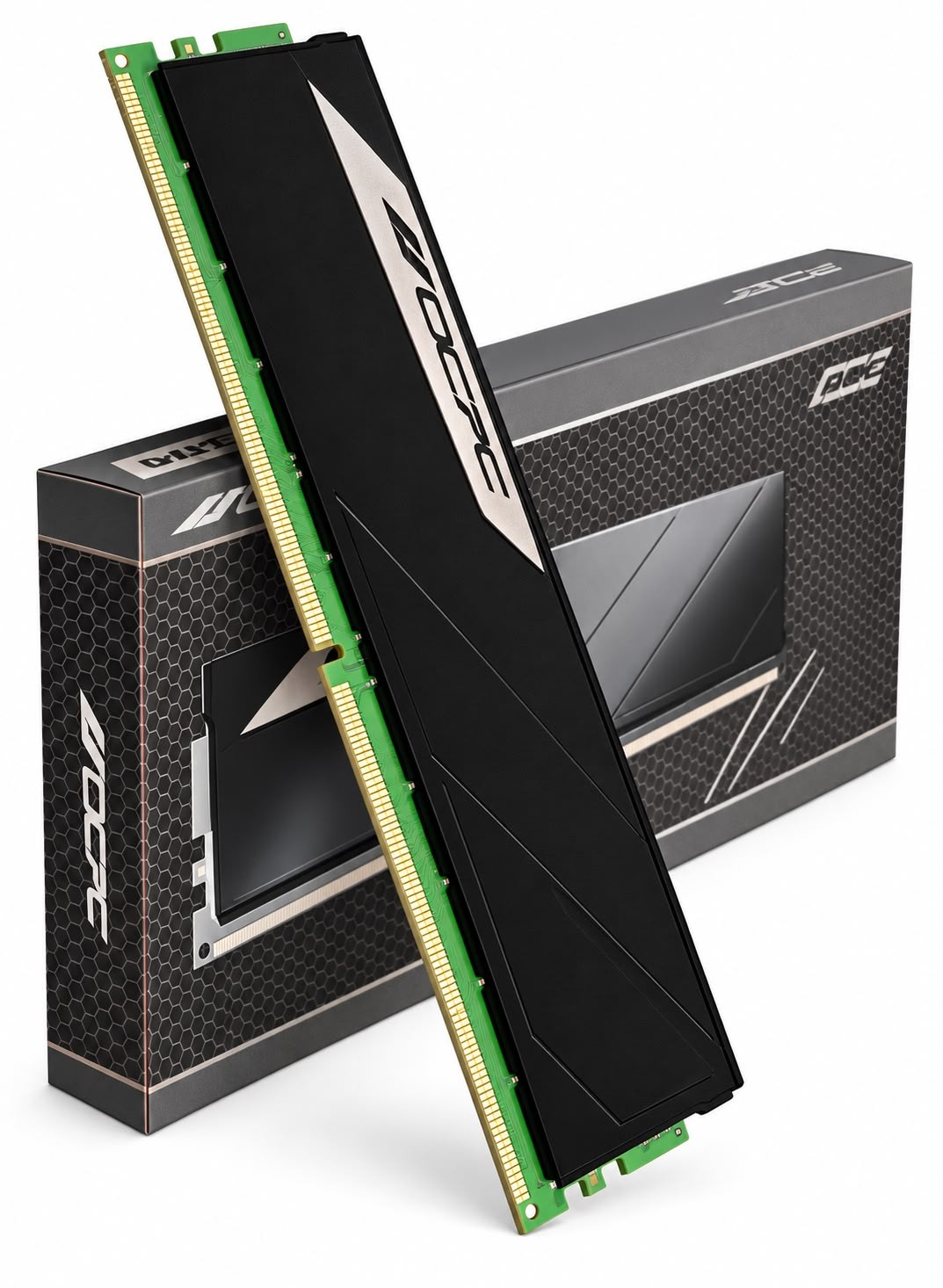 זיכרון OCPC VOLARE DDR5 6000 16GB C38 GNP/BLACK MMVL16GD560C38BKG