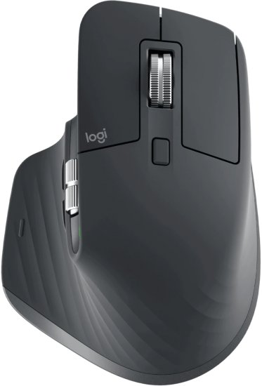 עכבר אלחוטי Logitech MX MASTER 3S - Graphite Performance Wireless Mouse