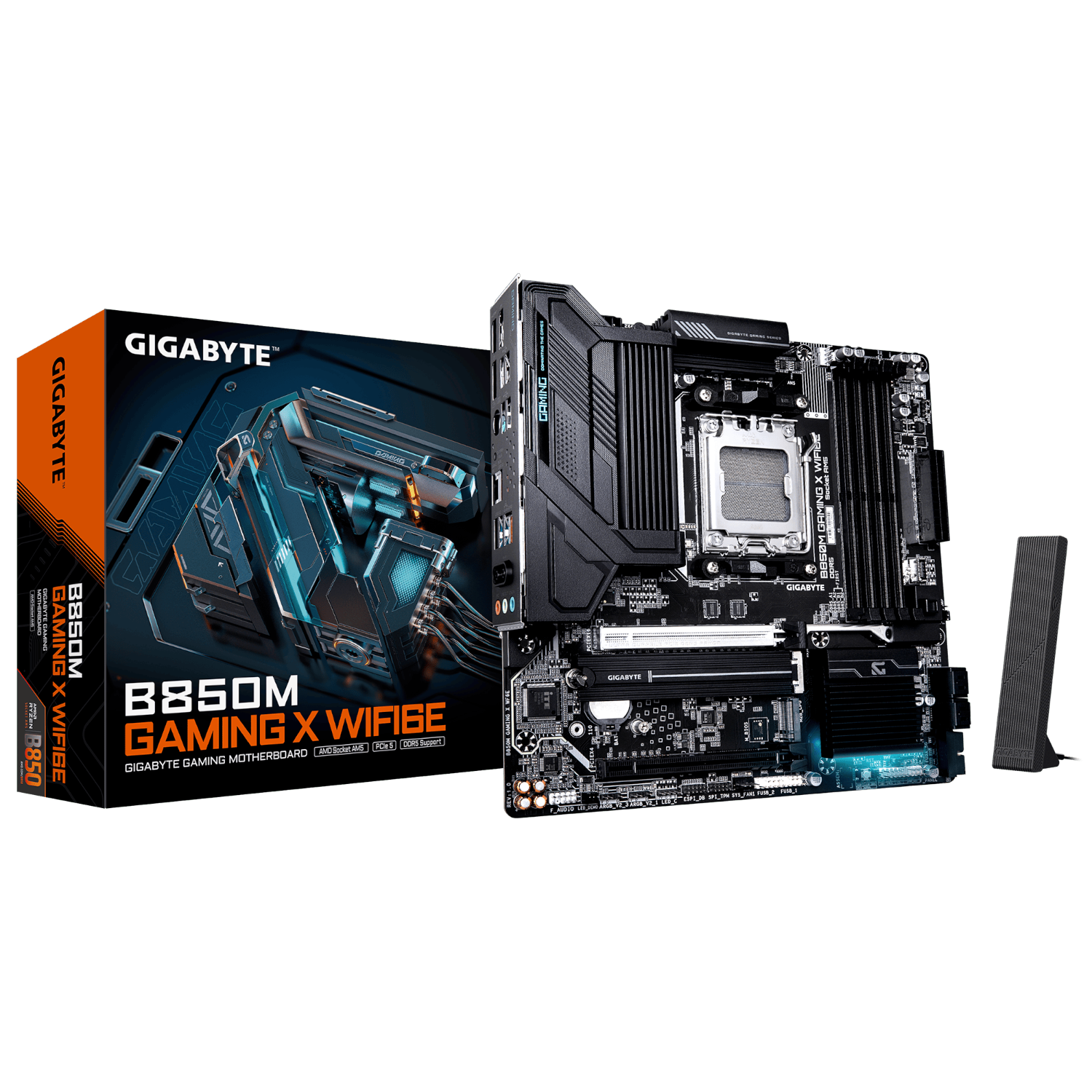 לוח ראשי GigaByte B850M GAMING X WF6E Socket Ryzen AM5