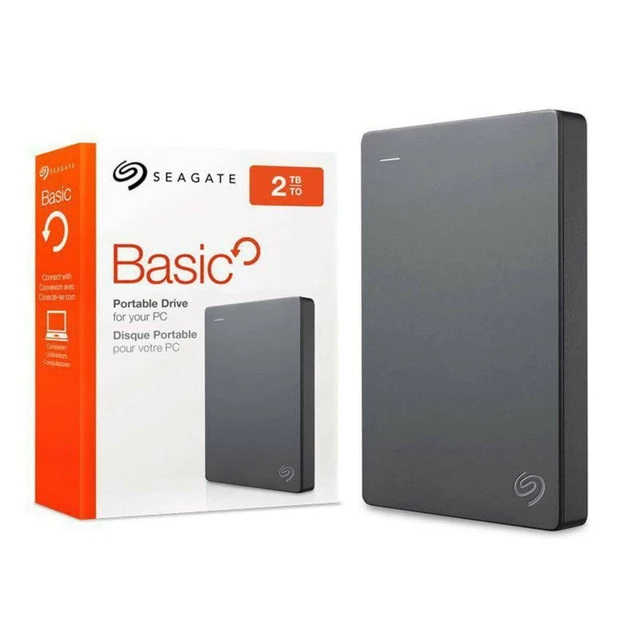 דיסק קשיח חיצוני Seagate Basic 2.5" USB 3.0 2TB BLACK