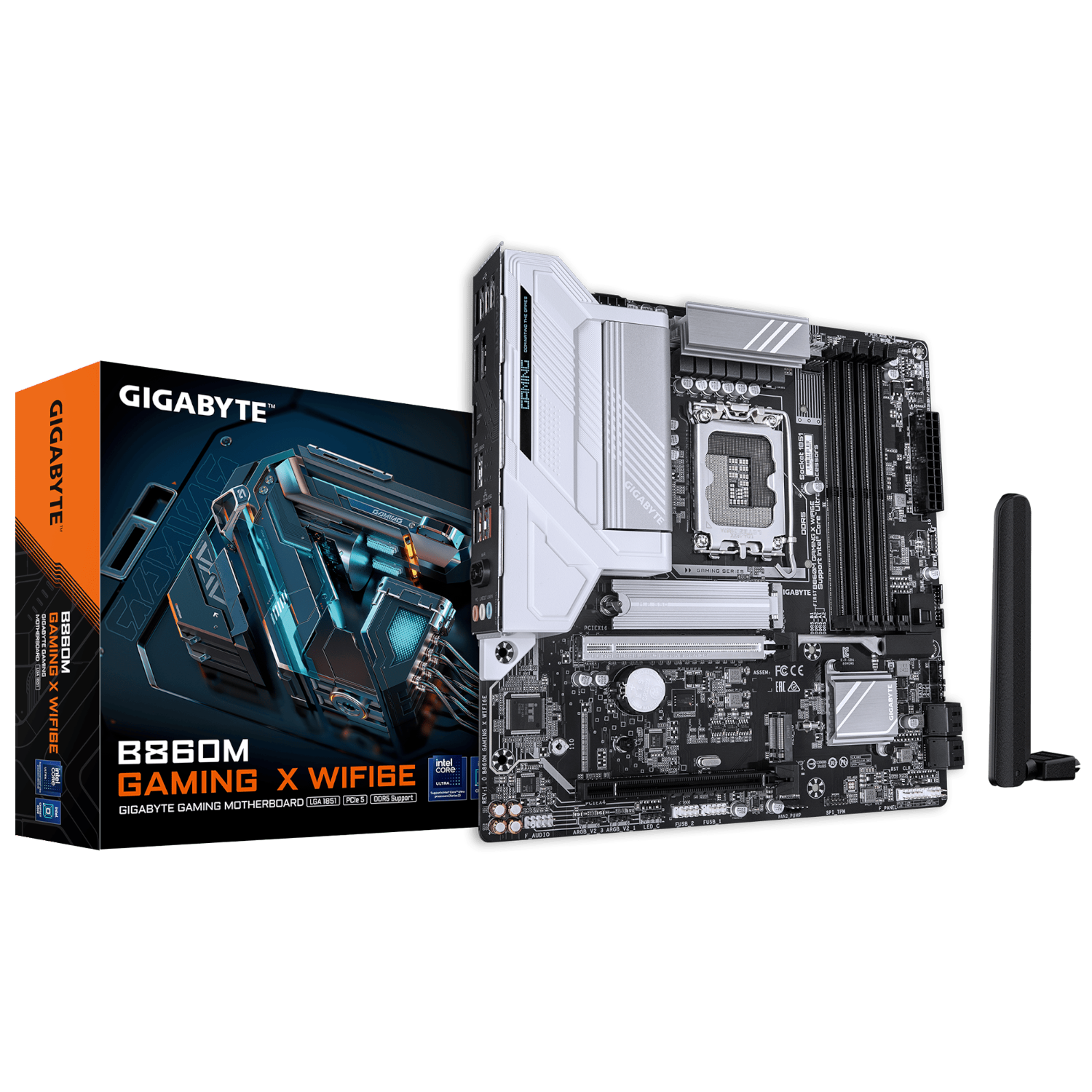לוח ראשי GigaByte B860M GAMING X WIFI6E DDR5 - Socket 1851