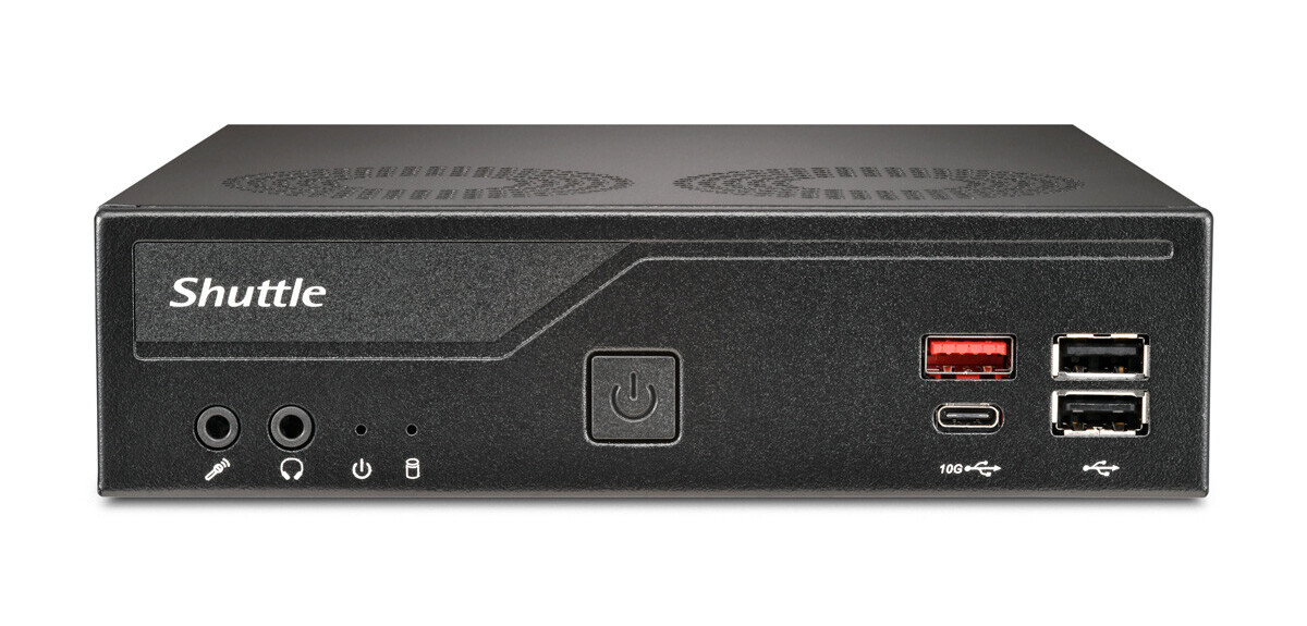 מערכת מחשב SHUTTLE Slim size DH810 Barebone