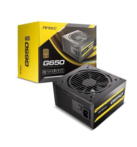 ספק כח ANTEC 650W ATOM G650 Silent Fan Semi-Modular 80Plus Gold