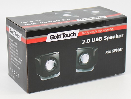 רמקולים Gold Touch Mini Speaker 2.0CH BKK