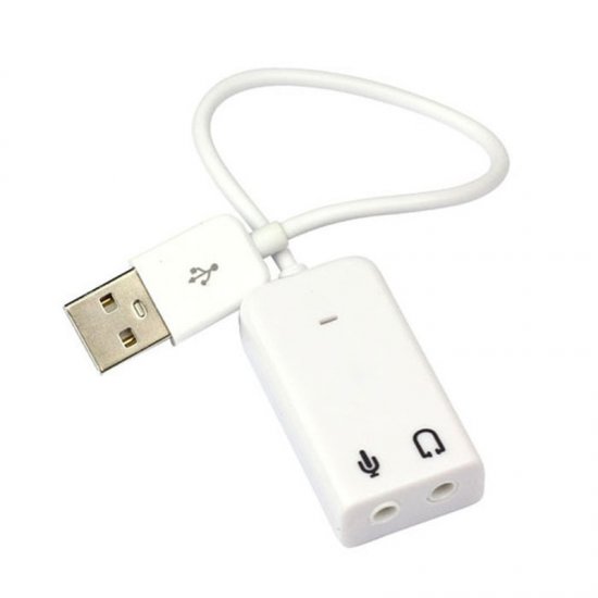 כרטיס קול חיצוני GoldTouch USB 2.0 To 7.1 Channel Sound Card
