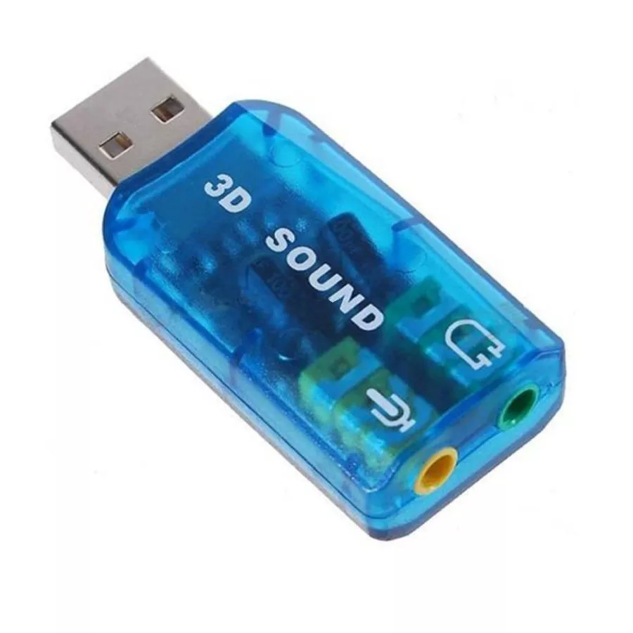 כרטיס קול חיצוני GoldTouch External USB To 5.1 Channel Sound Card