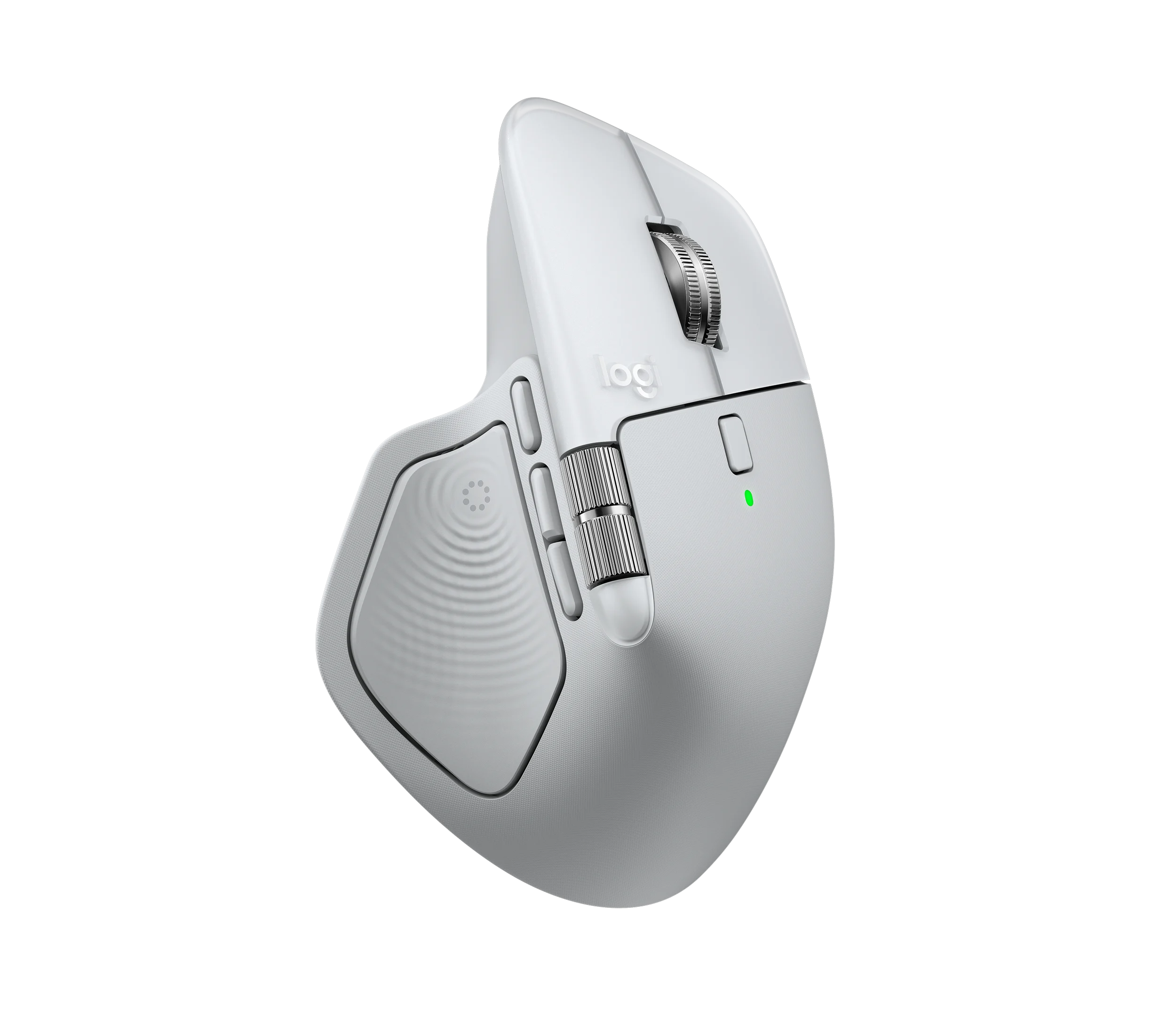 עכבר אלחוטי Logitech MX MASTER 4 PALE GREY BlueTooth + wireless 2.4G