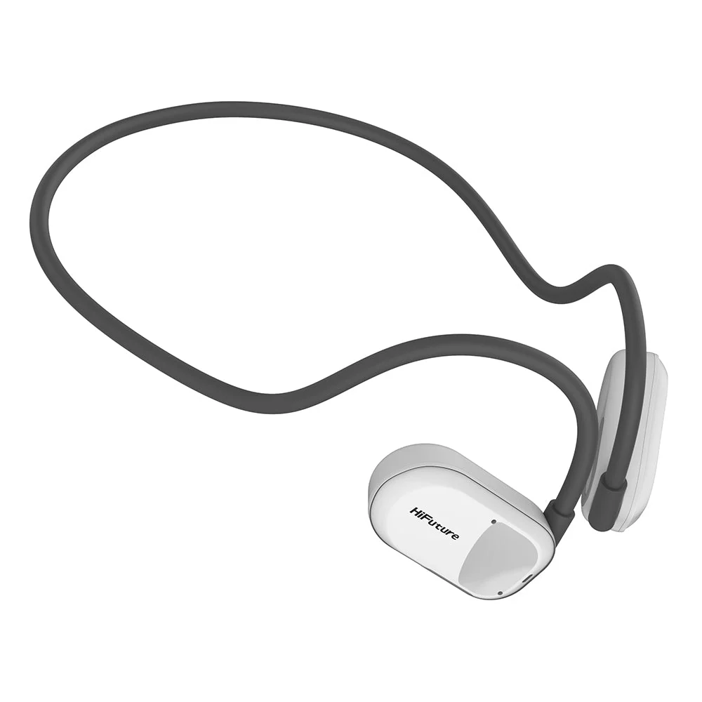אוזנית ספורט אלחוטיותHiFuture FutureMate Mics ENC Air Conduction Headphones - Grey