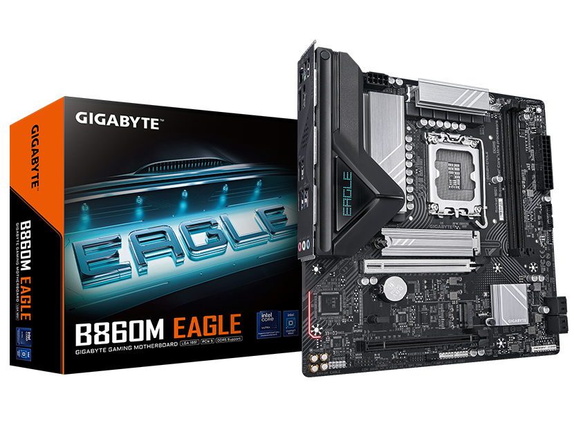 לוח ראשי GigaByte B860M EAGLE DDR5 - Socket 1851