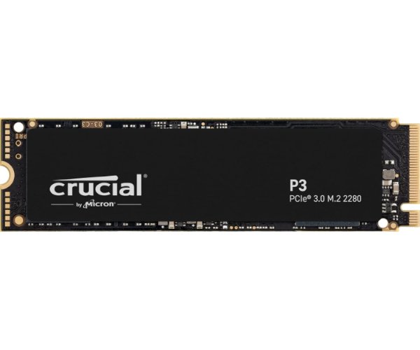 דיסק קשיח Crucial SSD 500GB P3 M.2 3D NAND NVMe