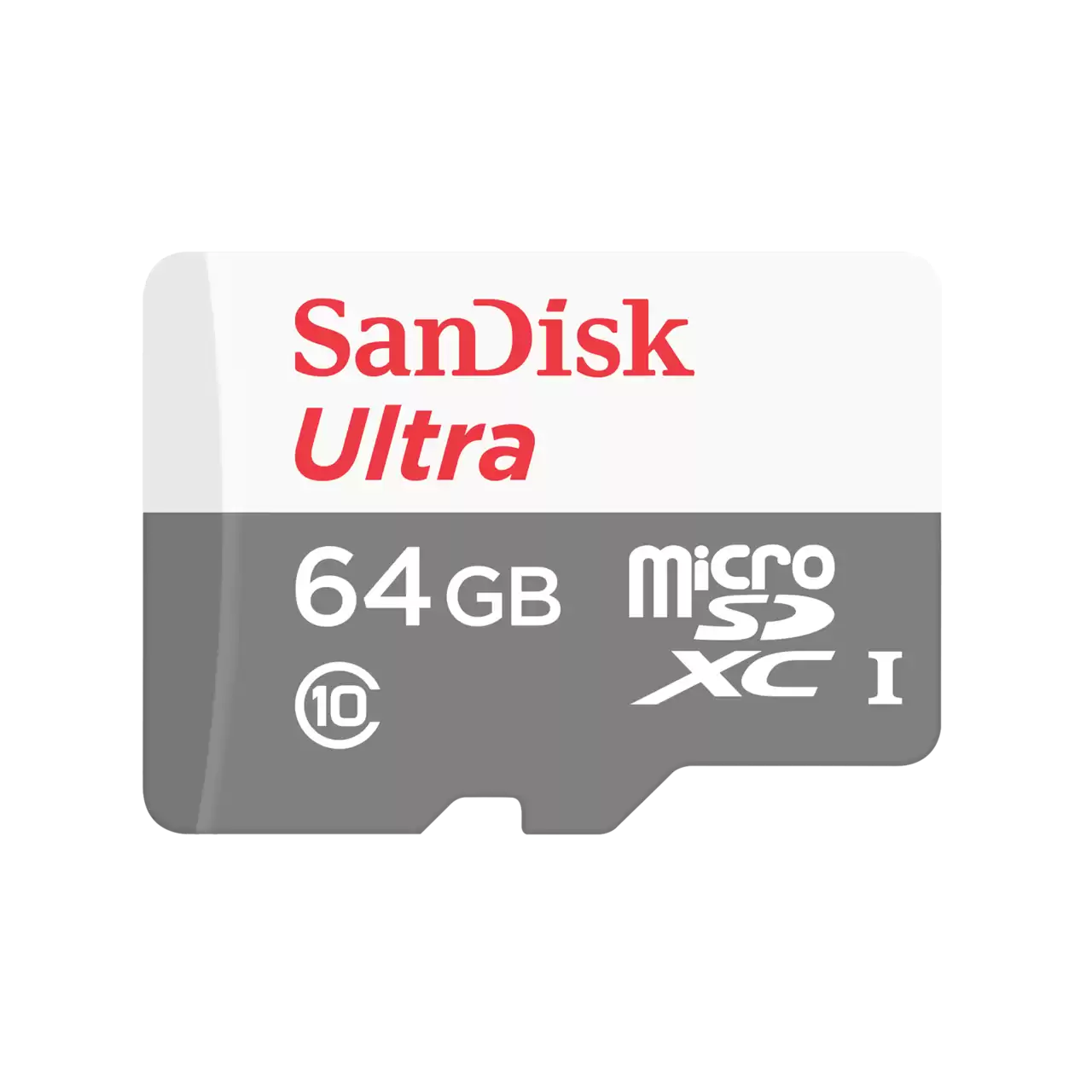 כרטיס זיכרון SanDisk Ultra MicroSD 64GB Class10 140MB/s