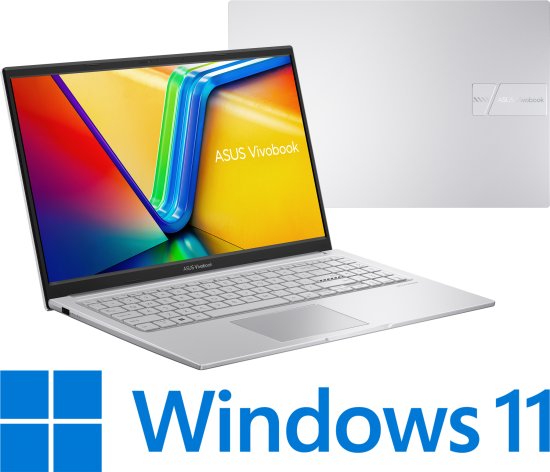 מחשב נייד ASUS Vivobook/X1504ZA-15/FHD / i3-1215U /8GB DDR4 /512GB SSD/WIN11/Silver/1Y