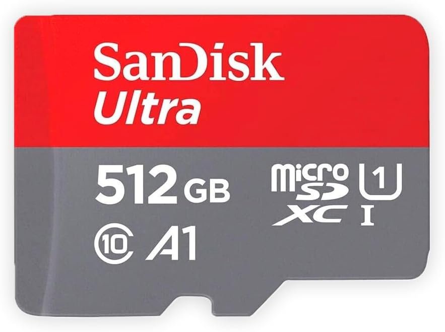 כרטיס זיכרון SanDisk MicroSD 512GB Class10 Up to 150MB/s