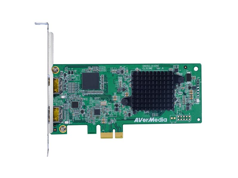כרטיס לכידת ווידאו AVERMEDIA CL311-M2 Full HD HDMI 1080P 60FPS PCIe Frame Grabber