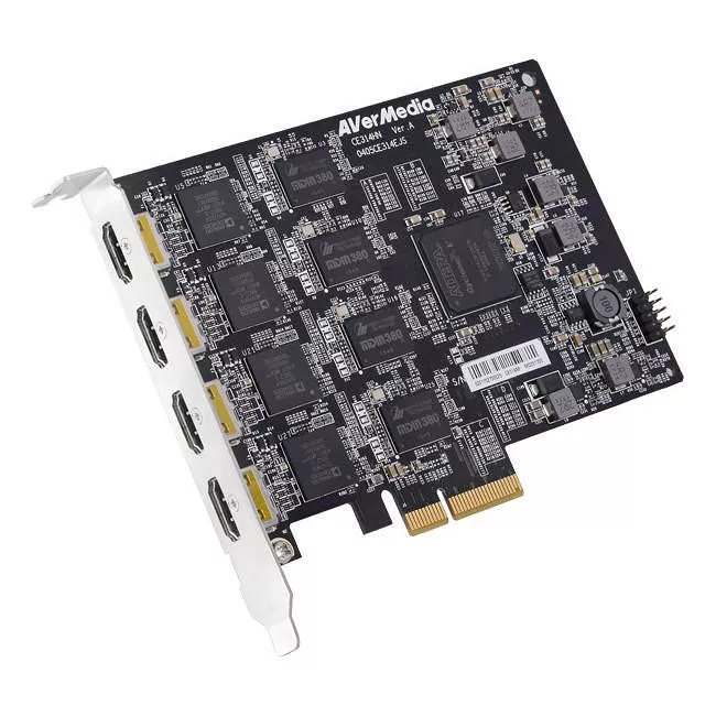כרטיס לכידת ווידאו AVERMEDIA 4-Channel Full HD HDMI PCIe Capture Card CE314-HN