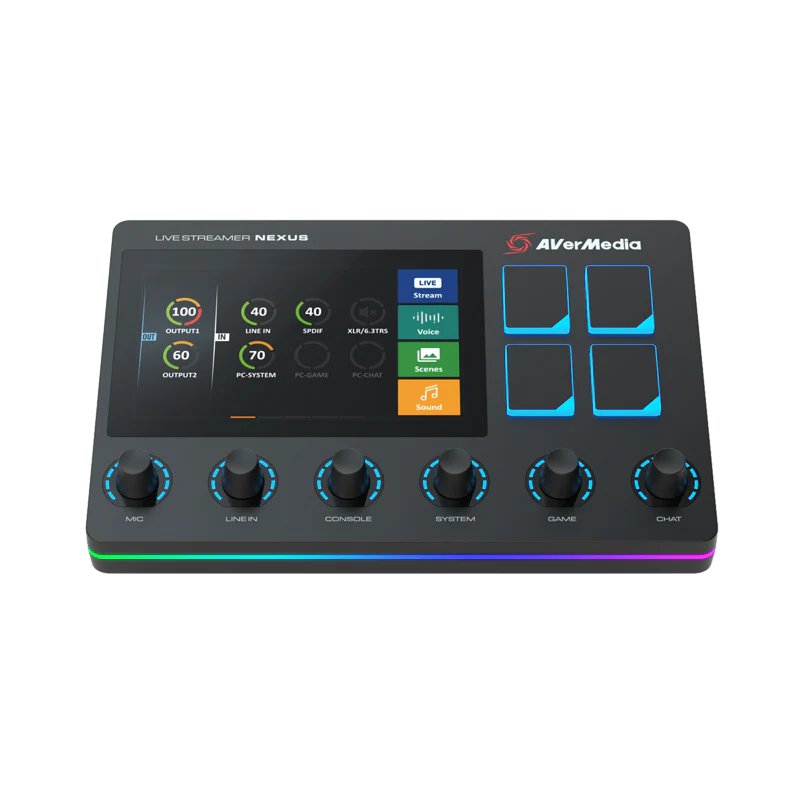 מיקסר AVERMEDIA LIVE STREAMER AX310 Creator's Control Center