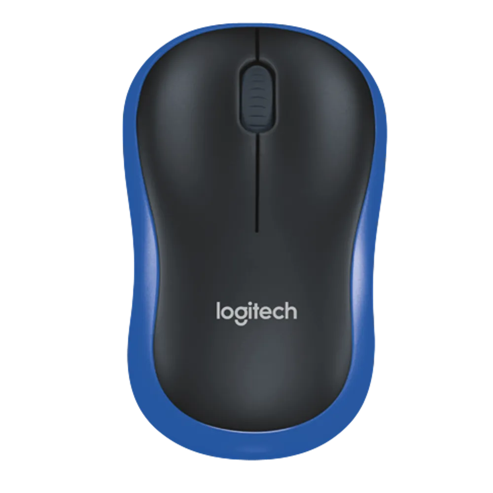 עכבר אלחוטי LOGITECH M185 כחול שחור