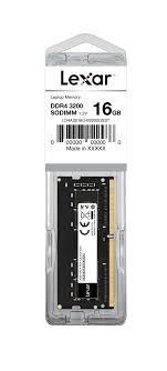 זיכרון  LEXAR  16G SO-Dimm DDR 4 3200MHZ