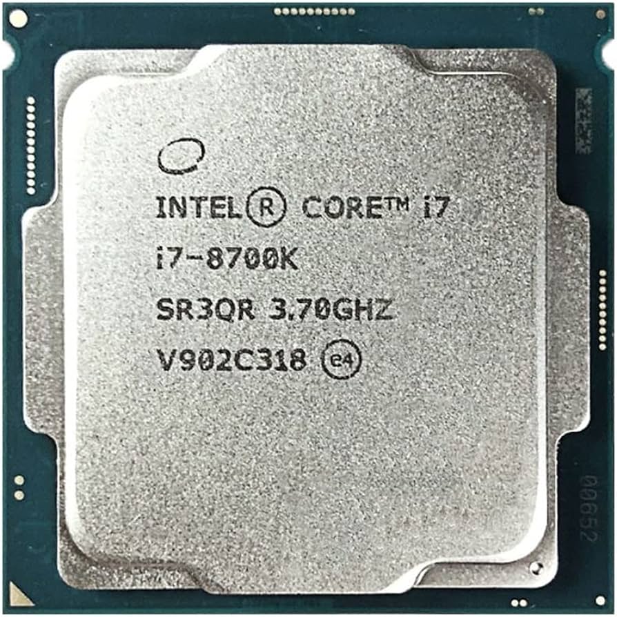 מעבד Intel Core i7-8700K Processor 4.7GHz
