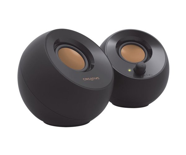 רמקולים למחשב Creative  PEBBLE 4.4W RMS Black