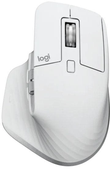 עכבר אלחוטי Logitech MX MASTER 3S - Pale Gray Performance Wireless Mouse