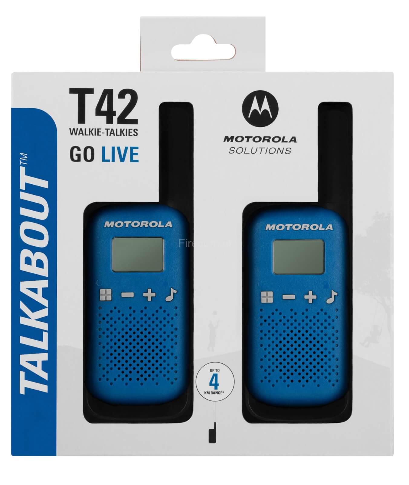 זוג מכשירי קשר Motorola TLKR-T42 Twin Pack
