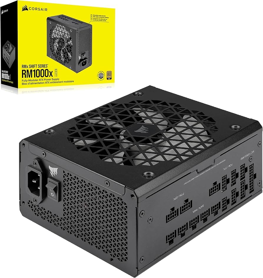 ספק כח CORSAIR RM1000x SHIFT 80 PLUS Gold Fully Modular ATX Power Supply